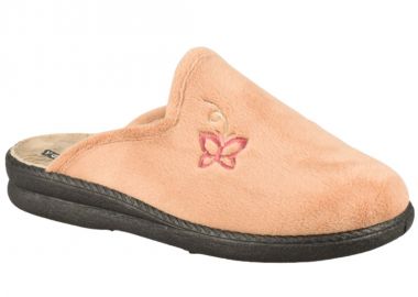 Παντόφλες γυναικείες | Υφασμάτινες | Υφαντίδης | 524624 | Σομόν - Υφαντίδης - 